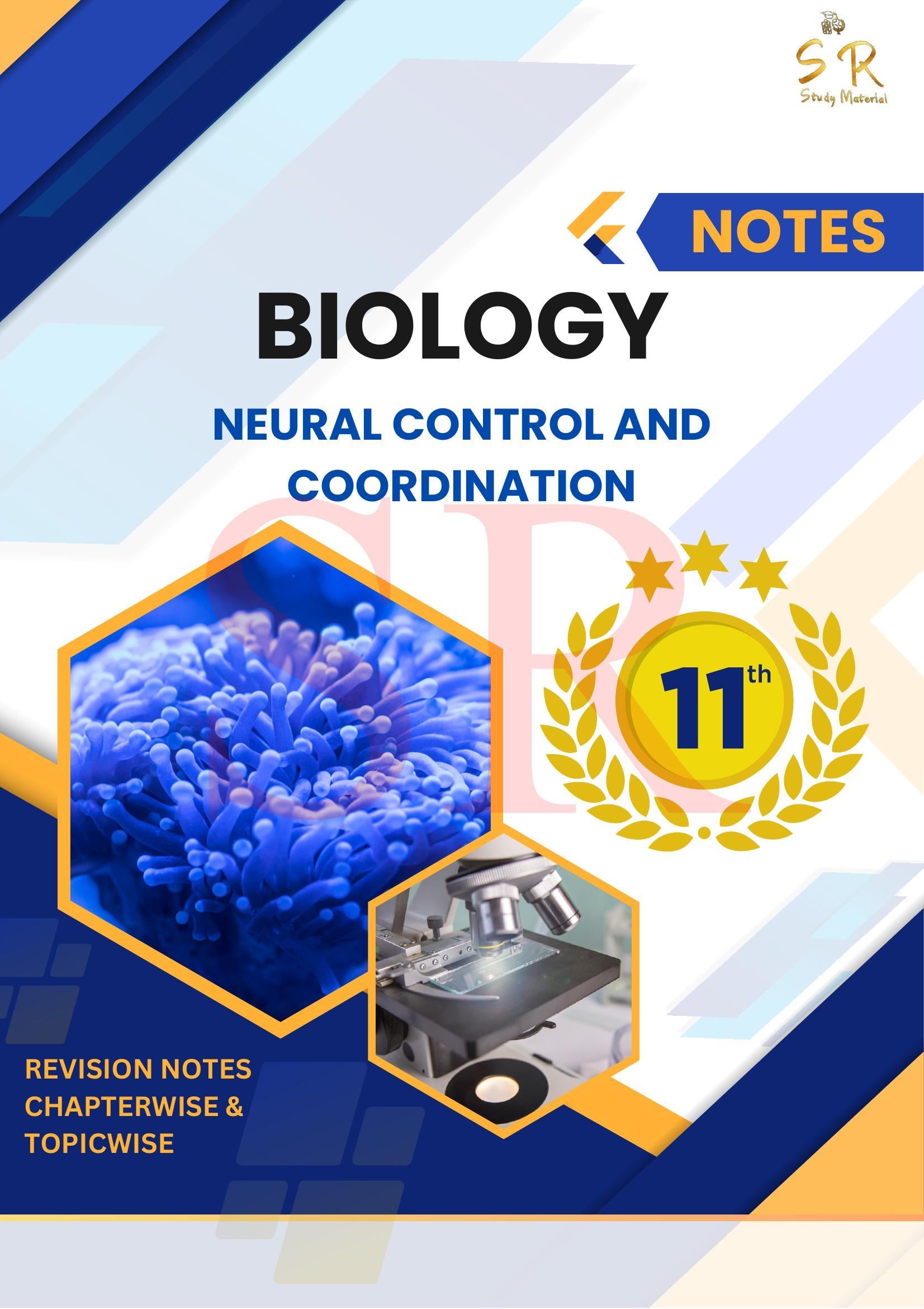 Class 11 - Biology Chapter 21 - Neural Control and Coordination Notes