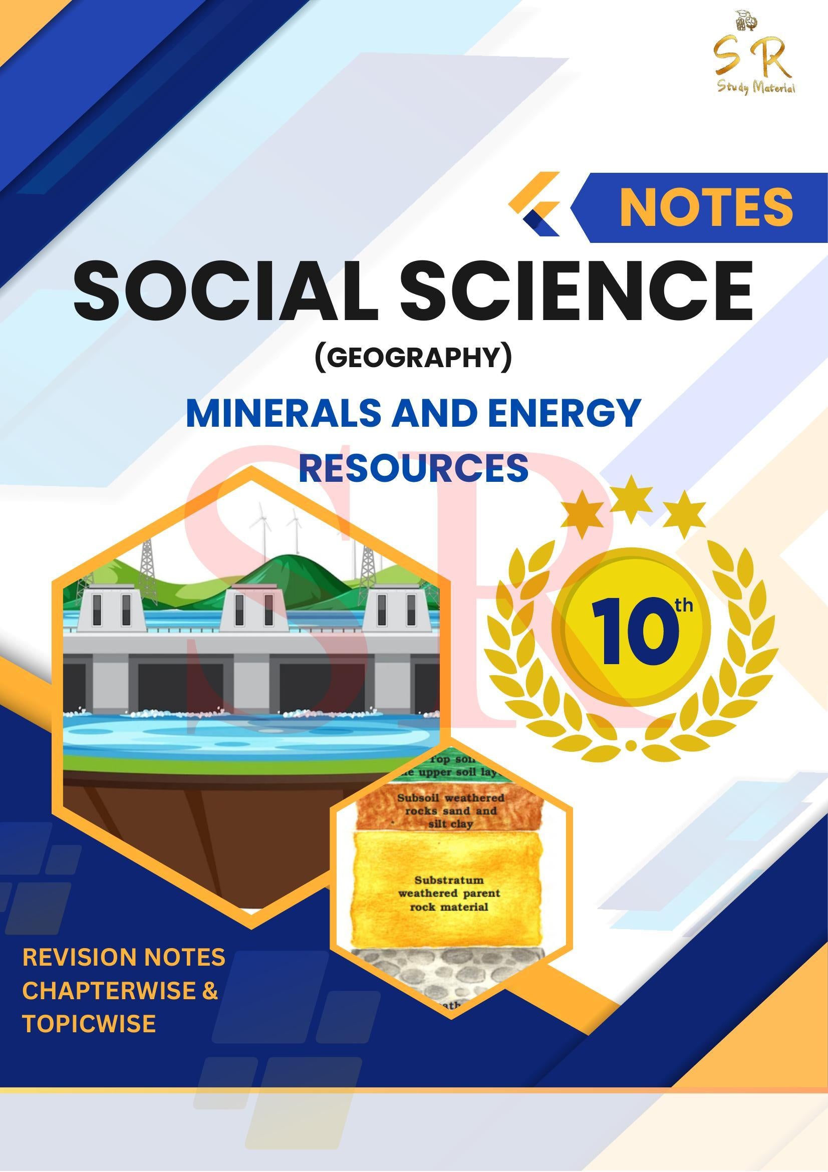 Class 10 - Social Science - Geography Chapter 5 - Minerals and Energy Resources Notes