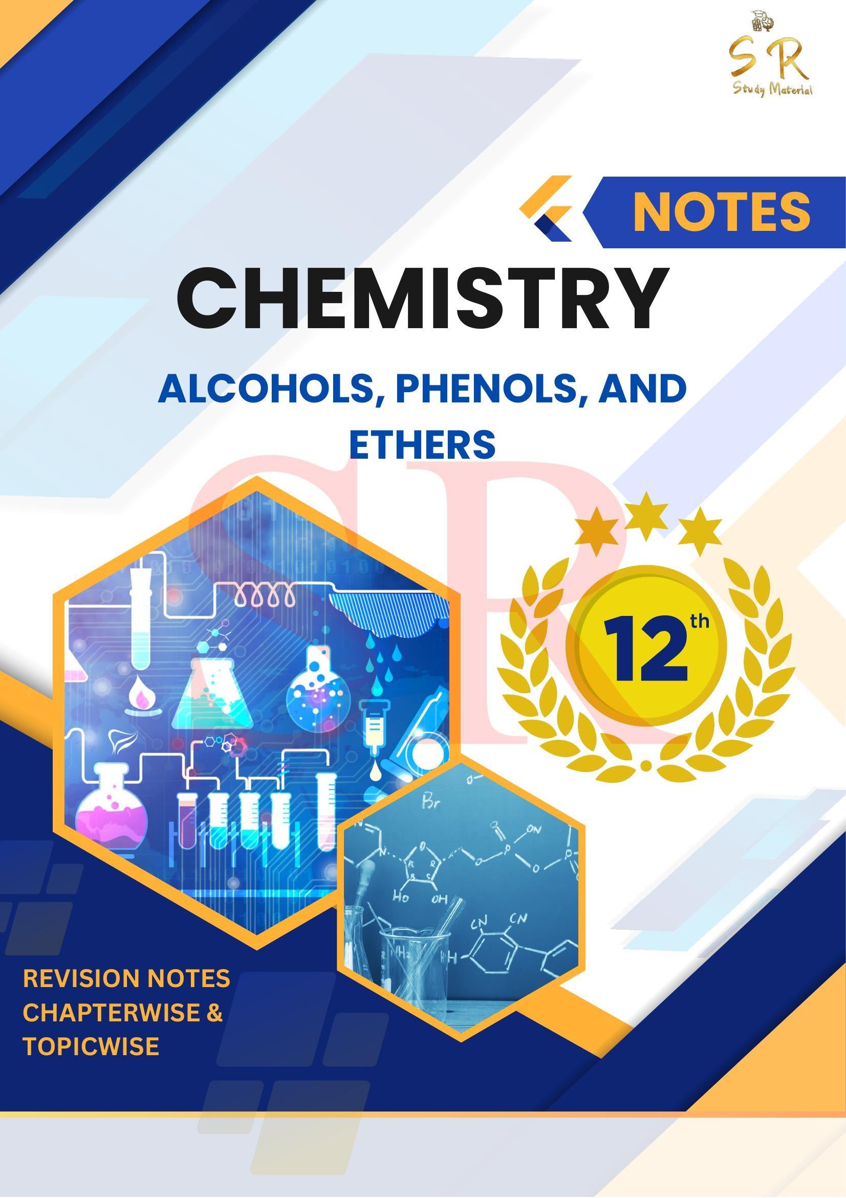 Class 12 - Chemistry Chapter 11 - Alcohols, Phenols, And Ethers Notes