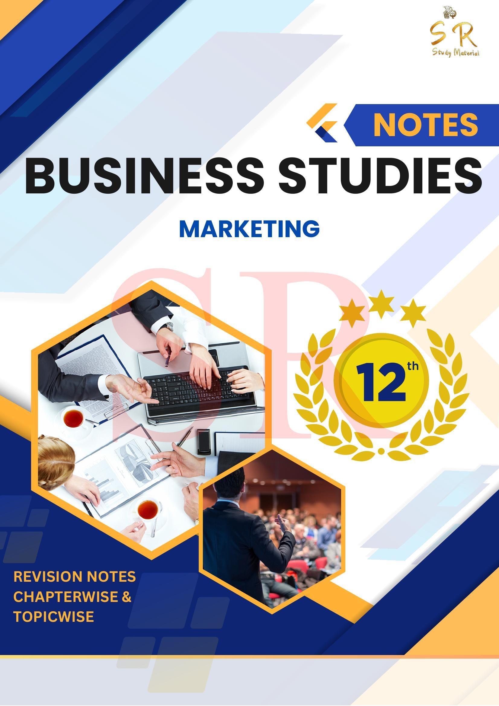 Class 12 - Business Studies Chapter 11 - Marketing Notes