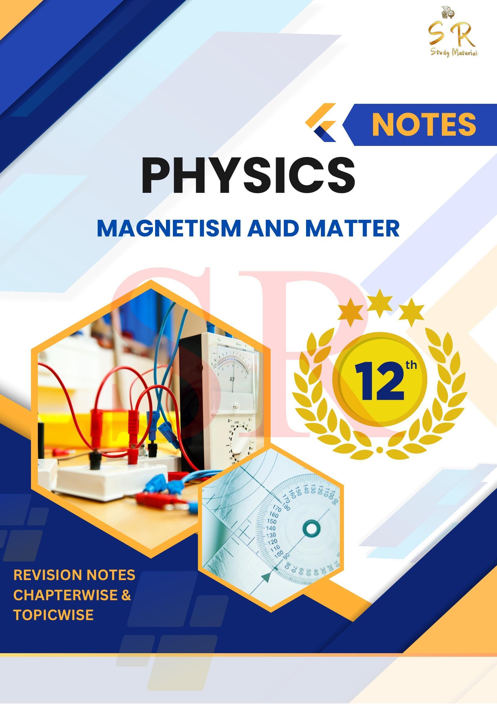 Class 12 - Physics Chapter 5 - Magnetism & Matter Notes