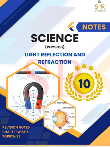 Class 10 - Science Chapter 9 - Light – Reflection and Refraction Notes